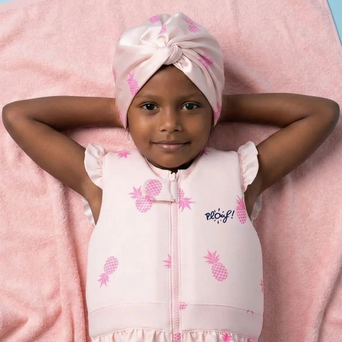 Turbante de baño infantil anti-UV Plouf Plouf
