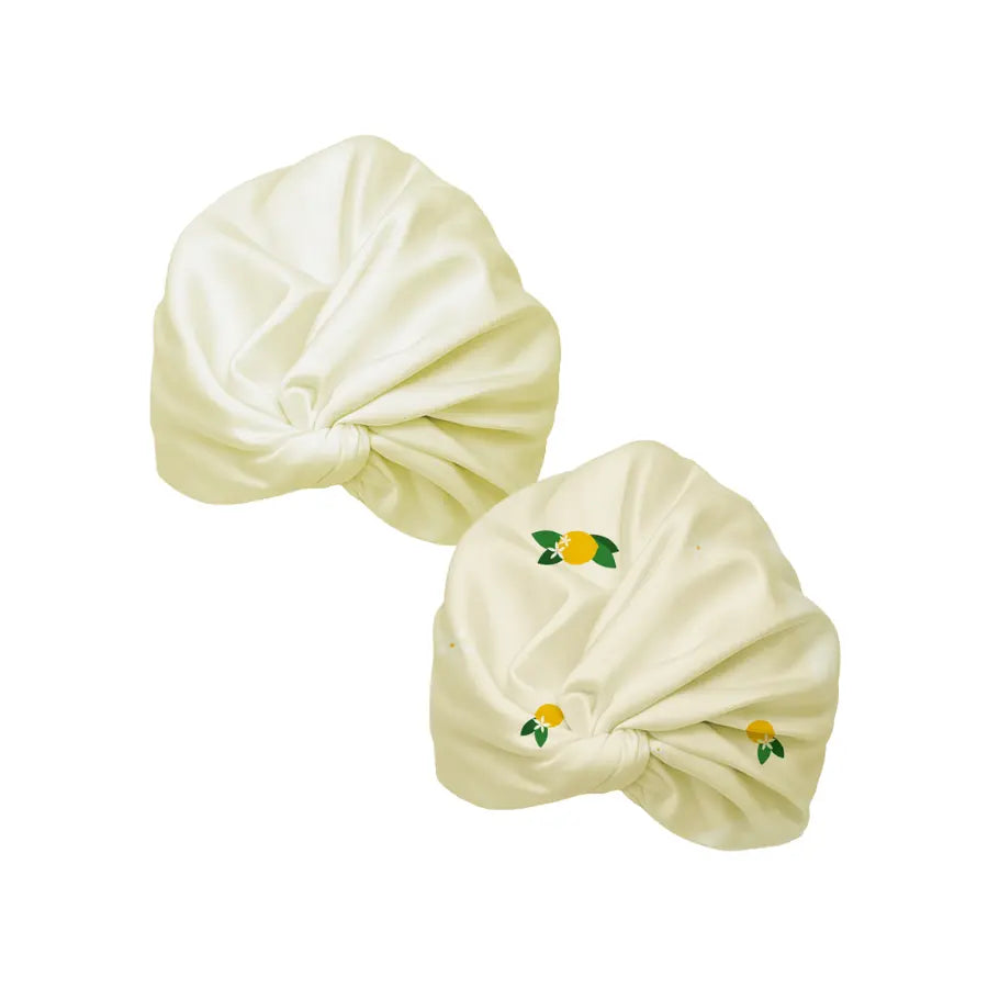 Turban de bain enfant anti-uv réversible Plouf Plouf