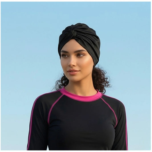 Turban réversible femme anti UV Plouf