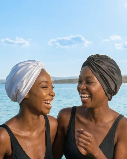 Turban réversible femme anti UV Plouf