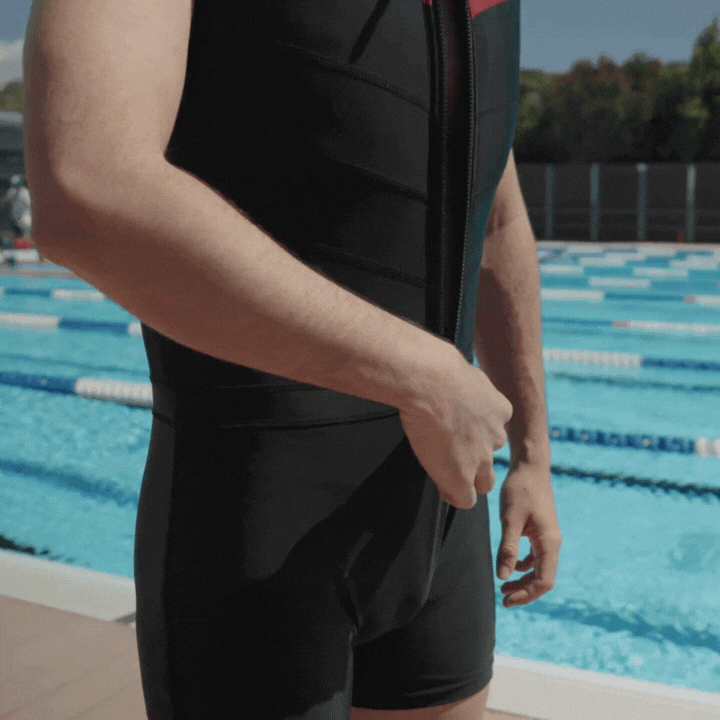 Piscine Maillot De Bain Pièce Homme Combinaison Natation Surf