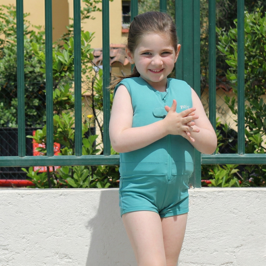 Maillot de bain flottant mixte : Olive Plouf