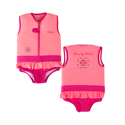 Maillot de bain flottant fille : Peace Plouf