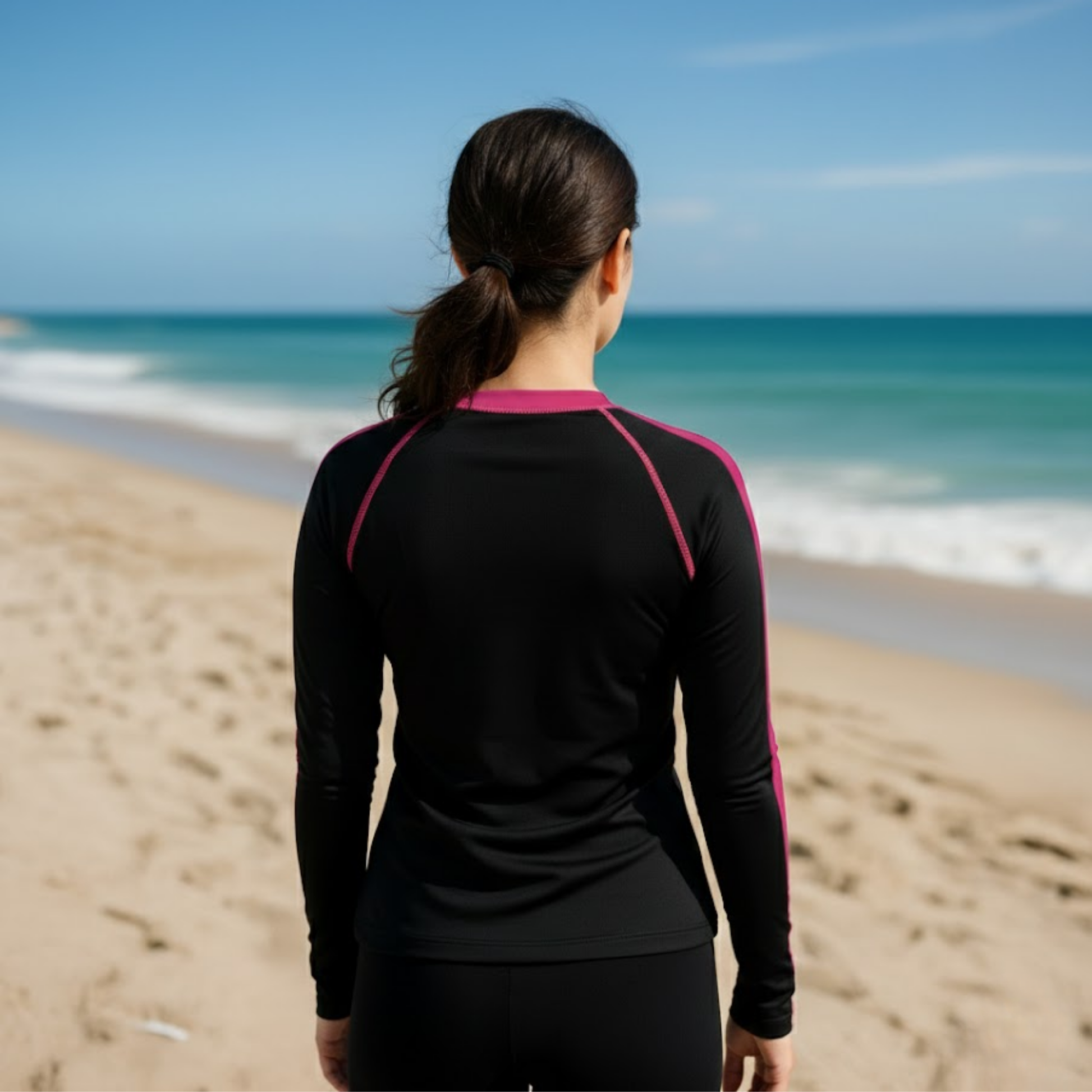 T-shirt anti-uv femme Plouf