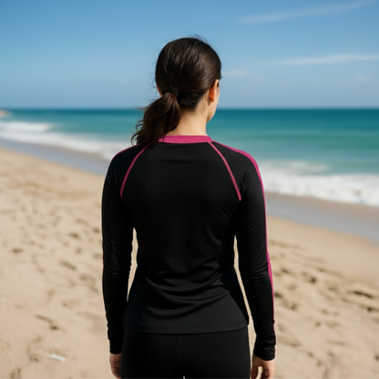 T-shirt anti-uv femme Plouf