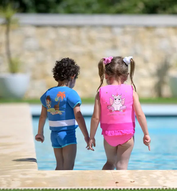 Chouchou de natation à cheveux fille Plouf Plouf