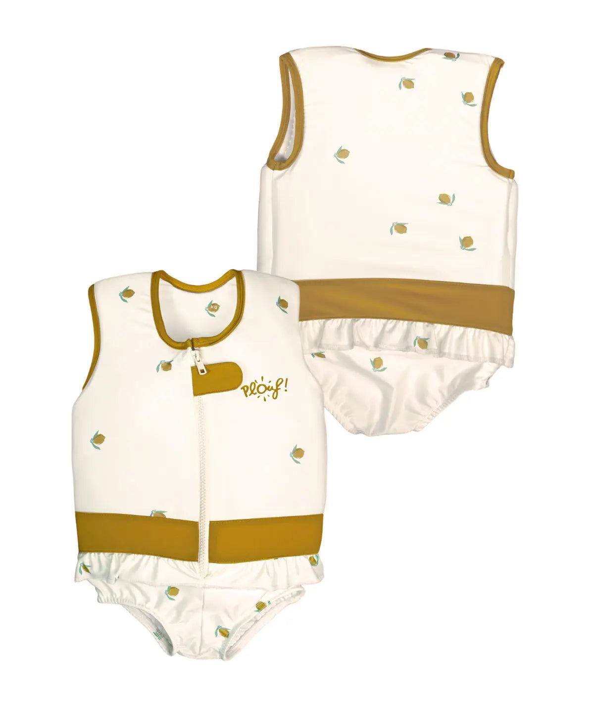 Maillot de bain flottant fille : Citron Plouf