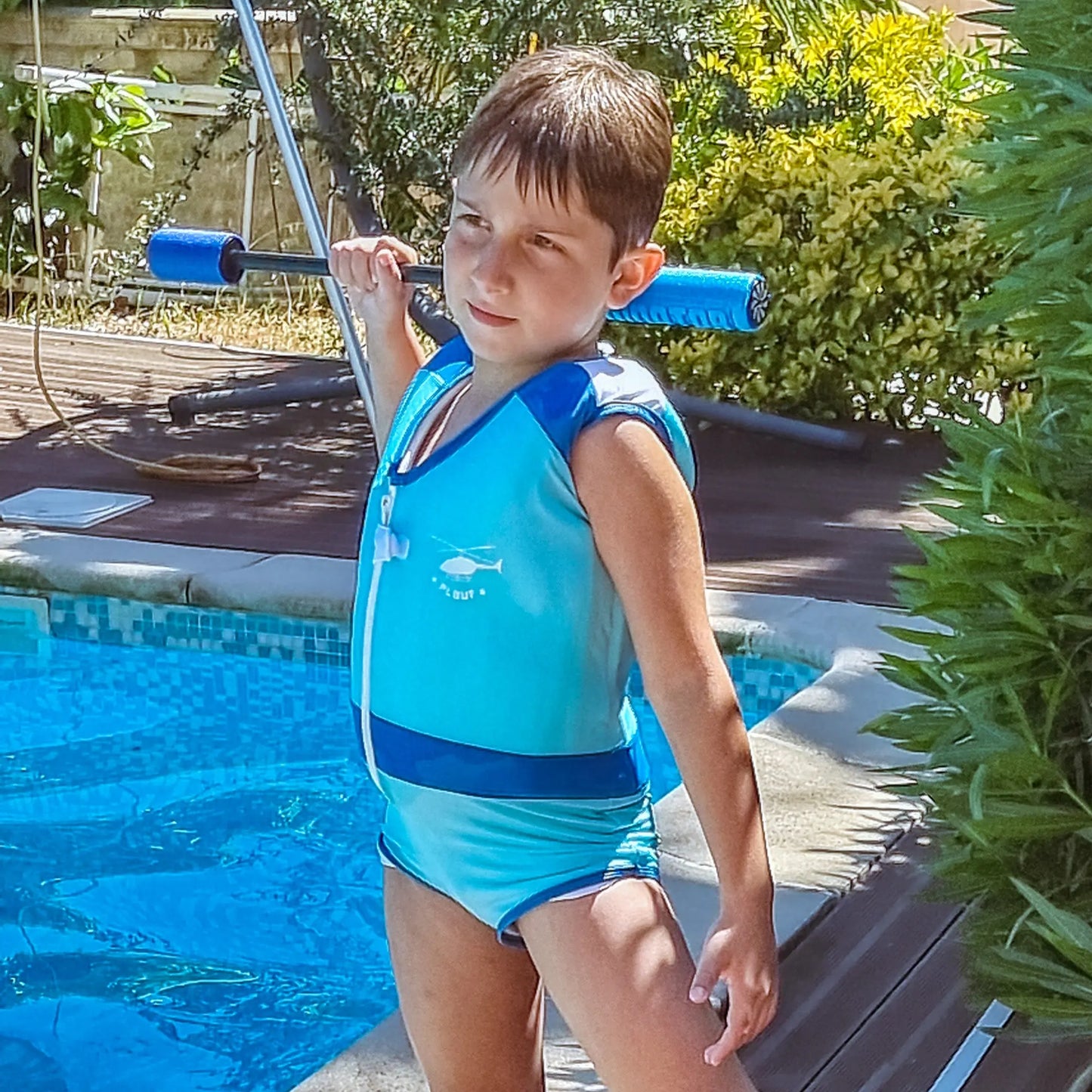 Maillot de bain flottant garçon : Fly Plouf