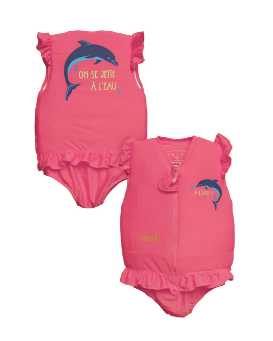 NMaillot de bain flottant fille : Dauphin Plouf