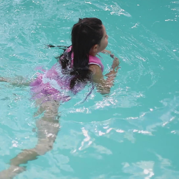 Plouf, le maillot de bain qui fait flotter les enfants : modèle Princesse