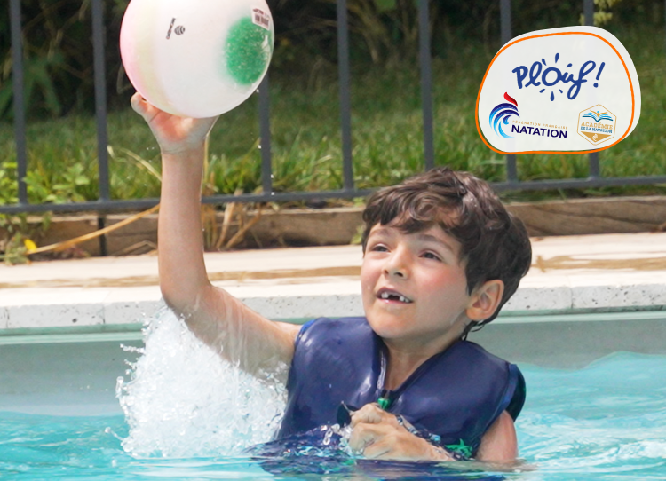 Learn to love water and have fun with Plouf