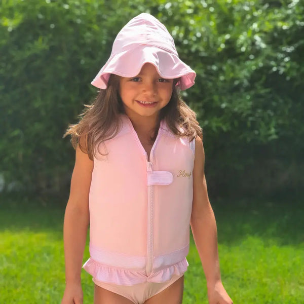 Girl's floating swimsuit : Mousse Plouf