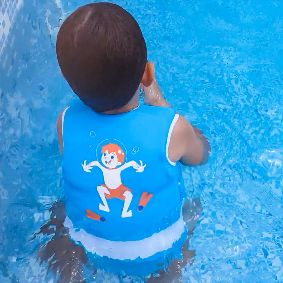 Floating swimsuit for boys, floating swimsuit for children, baby - Plouf -  Plouf!