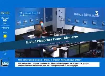 Plouf-invité-chez-France-Bleu-Azur Plouf